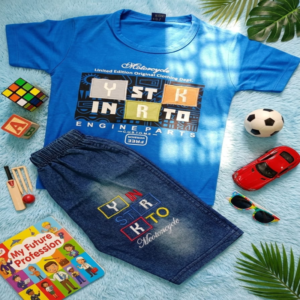 Alpha Cruiser Motor Tee & Denim Set